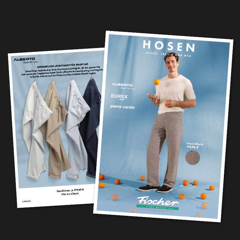 Fischer – Hosenprospekt