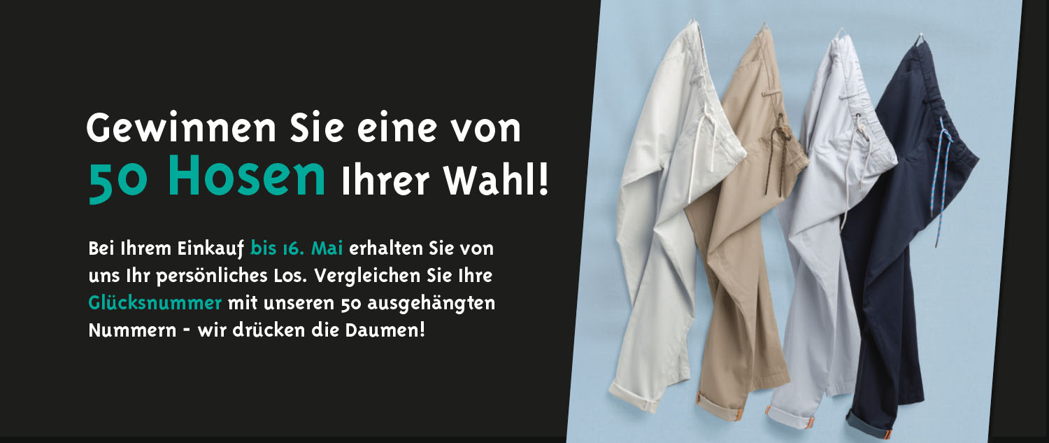 Fischer Männermode – Hosenaktion