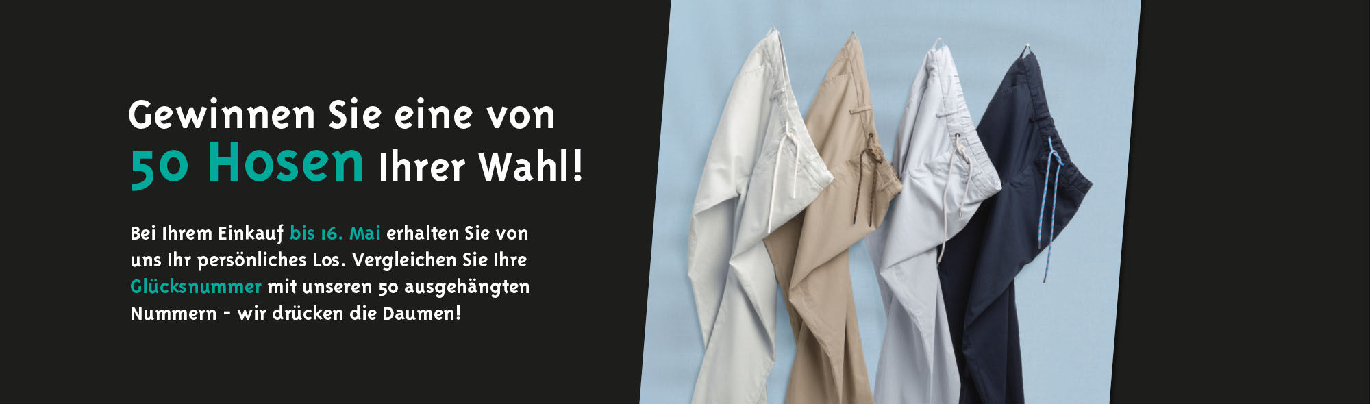 Fischer Männermode – Hosenaktion